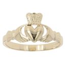 9ct Yellow Gold Claddagh Ring