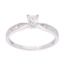 9ct White Gold 0.50ct Diamond Solitaire Ring