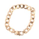 9ct Yellow Gold Curb Bracelet 8.5"