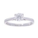 18ct White Gold 0.50ct Diamond Solitaire Ring