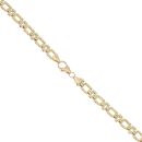 9ct Yellow Gold Square Link Chain 18"
