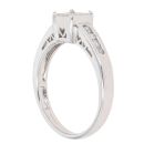 18ct White Gold 0.33ct Diamond Cluster Ring
