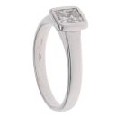 18ct White Gold 0.55ct Princess Cut Diamond Solitaire Ring