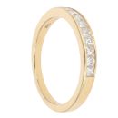 18ct Yellow Gold Diamond Eternity Ring by Anya Belle