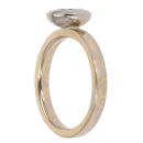 18ct Yellow and White Gold 0.75ct Diamond Solitaire Ring