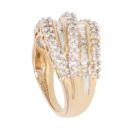 18ct Yellow Gold 1.00ct Brilliant And Baguette Cut Diamond Fancy Ring