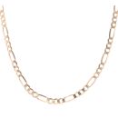 9ct Yellow Gold Figaro Chain 22"