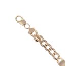 9ct Yellow Gold ID Curb Bracelet 8"