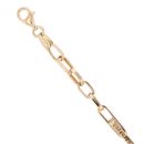 Children's 14ct Yellow Gold Greek Key Bracelet 5.5"