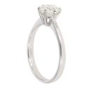 Platinum 1.28ct Diamond Solitaire Ring