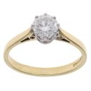 18ct Yellow Gold 0.75ct Brilliant Cut Diamond Solitaire Ring