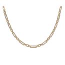 9ct Yellow Gold Fancy 18"