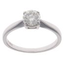 18ct White Gold 0.75ct Brilliant Cut Diamond Solitaire Ring