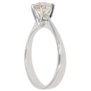 18ct White Gold Brilliant Cut 0.60ct Diamond Solitaire Ring