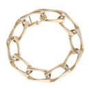9ct Yellow Gold Curb Bracelet 8"