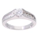 18ct White Gold 1.03ct Diamond Solitaire Ring