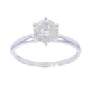 14ct White Gold 1.00ct Diamond Solitaire Ring