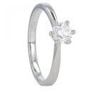 Platinum 0.50ct Diamond Solitaire Ring