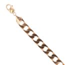 9ct Yellow Gold Curb Bracelet 8.5"