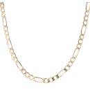 9ct Yellow Gold Figaro Chain 18"