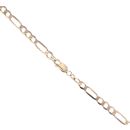 9ct Yellow Gold Figaro Chain 18"