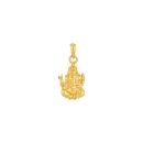 22ct Yellow Gold Seated Ganesha Pendant