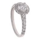 Platinum 1.15ct Brilliant Cut Diamond Solitaire Ring