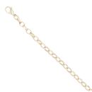 9ct Yellow Gold Belcher Bracelet 7"
