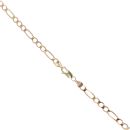 9ct Yellow Gold Figaro Chain 18"
