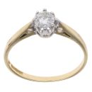 18ct Yellow Gold 0.35ct Brilliant Cut Diamond Solitaire Ring