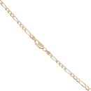 9ct Yellow Gold Figaro Chain 20"
