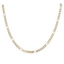 9ct Yellow Gold Figaro Chain 22"