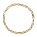9ct Yellow Gold Fancy Bracelet 7.5"