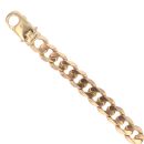 9ct Yellow Gold Curb Bracelet 8.5"