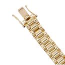 9ct Yellow Gold Jubilee Strap Bracelet 5.5"