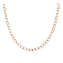 9ct Yellow Gold Curb Chain 18"