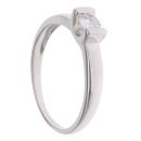 18ct White Gold 0.25ct Brilliant Cut Diamond Solitaire Ring