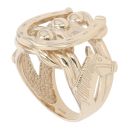 9ct Yellow Gold Horseshoe Ring