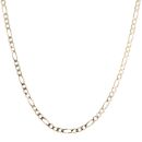 9ct Yellow Gold Figaro Chain 20"
