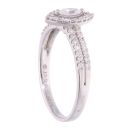 18ct White Gold 0.48ct Diamond Fancy Ring