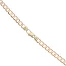 9ct Yellow Gold Curb Chain 22"