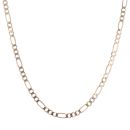 9ct Yellow Gold Figaro Chain 22"