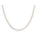 9ct Yellow Gold Double Curb Chain 20"
