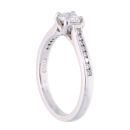 Platinum 0.65ct Diamond Solitaire Ring