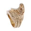 9ct Yellow Gold Saddle Ring