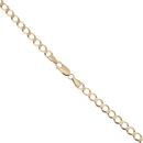 9ct Yellow Gold Curb Chain 22"