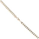 9ct Yellow Gold Curb Chain 20"