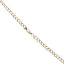 9ct Yellow Gold Curb Chain 18"