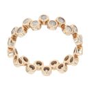 9ct Yellow Gold 1.00ct Brilliant Cut Diamond Full Eternity Ring