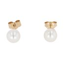 9ct Yellow Gold Freshwater Pearl Stud Earrings
